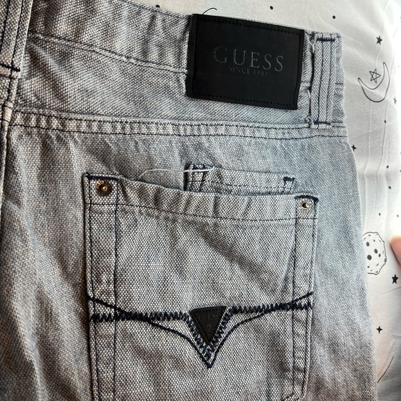 GUESS Jeans. Only worn a few times. Straight legged, no rips, no distress. - Picture 5 of 8